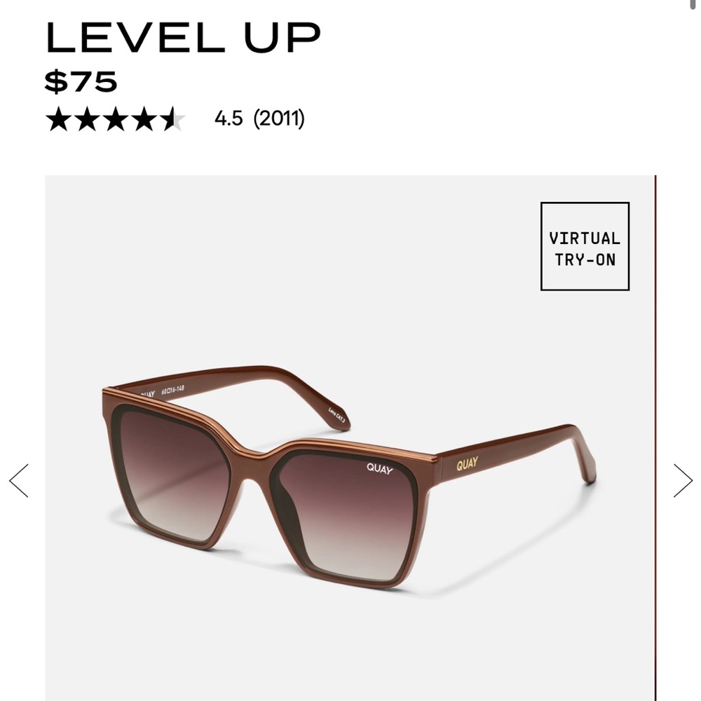 QUAY level up glasses